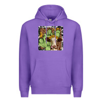 Purple cactus hereford coaster Premium Hoodie - JahusDesignShop