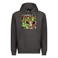 Smoke cactus hereford coaster Premium Hoodie - JahusDesignShop
