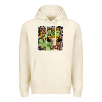 Tofu cactus hereford coaster Premium Hoodie - JahusDesignShop