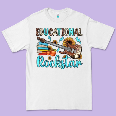 Educational Rockstar Premium Tee Designed By Jahusdesignshop