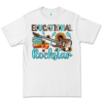 White educational rockstar Premium Tee - JahusDesignShop