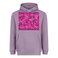 Lavender pink glitter with leopard pattern Heavyweight Hoodie - TumblerDesignByShophia