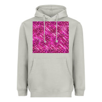 Moon Dust pink glitter with leopard pattern Heavyweight Hoodie - TumblerDesignByShophia