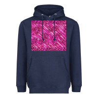 Navy pink glitter with leopard pattern Heavyweight Hoodie - TumblerDesignByShophia