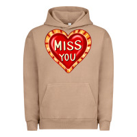 Pigment Burro valentine's day hearts 6 Urban Hoodie - FaDigitalArtStudio