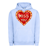 Pigment Grape Ice valentine's day hearts 6 Urban Hoodie - FaDigitalArtStudio