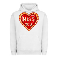 Pigment Lunar Rock valentine's day hearts 6 Urban Hoodie - FaDigitalArtStudio