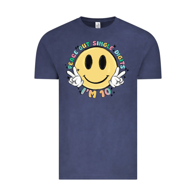 Peace Out Single Digits Im 10 Vintage Tee by MaliasSmallBusiness | Teevron