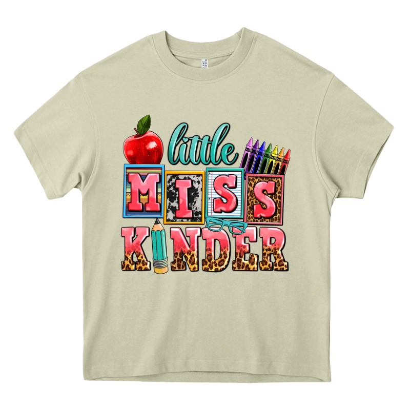 Little Miss Kinder Heavy Core Tee by AdoDesignShop | Teevron