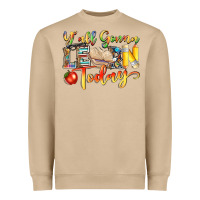 Mushroom yall gonna learn today Heavyweight Sweatshirt - NancyCooperArtShop
