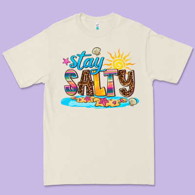 Stay Salty Premium Tee Designed By Adodesignshop