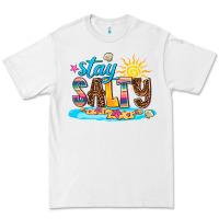 White stay salty Premium Tee - AdoDesignShop