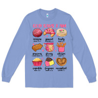 Colony Blue god says i am mexican pan dulce Long Sleeve Tee - MaliasSmallBusiness