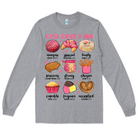 Heather Grey god says i am mexican pan dulce Long Sleeve Tee - MaliasSmallBusiness