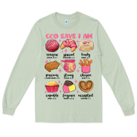 Matcha god says i am mexican pan dulce Long Sleeve Tee - MaliasSmallBusiness