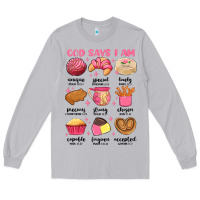 Moon Dust god says i am mexican pan dulce Long Sleeve Tee - MaliasSmallBusiness