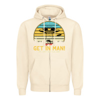 Sandshell UFO Vintage Retro Alien Outerspace Spaceship Zipper Hoodie - Bettercallsaul