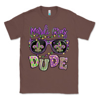 Chestnut mardi gras dude Classic Tee - MaliasSmallBusiness
