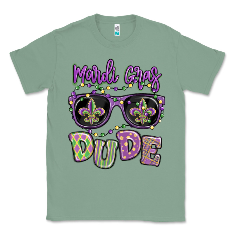 Mardi Gras Dude Classic Tee by MaliasSmallBusiness | Teevron