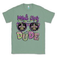 Sage mardi gras dude Classic Tee - MaliasSmallBusiness