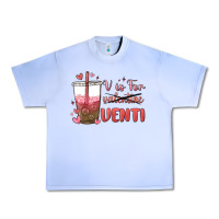 Grape Ice v is for valentine venti Urban Heavy Tee - MaliasSmallBusiness