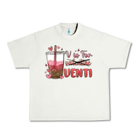 Pistachio v is for valentine venti Urban Heavy Tee - MaliasSmallBusiness