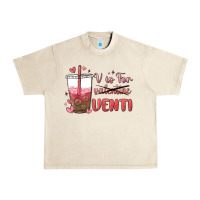 Sandshell v is for valentine venti Urban Heavy Tee - MaliasSmallBusiness