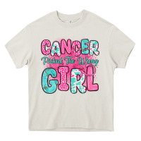 Cream cancer picked the wrong girl Heavy Core Tee - JahusDesignShop