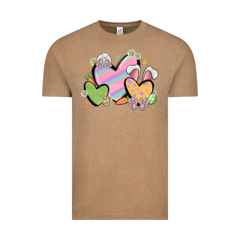Easter Hearts Vintage Tee by MaliasSmallBusiness | Teevron