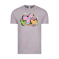 Vintage Zinc easter hearts Vintage Tee - MaliasSmallBusiness