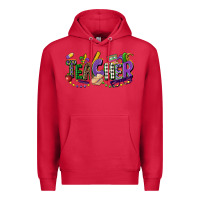 Cardinal teacher mardi gras Premium Hoodie - CowGirlArtShop