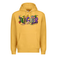 Mustard teacher mardi gras Premium Hoodie - CowGirlArtShop