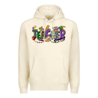 Sandshell teacher mardi gras Premium Hoodie - CowGirlArtShop