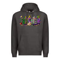 Smoke teacher mardi gras Premium Hoodie - CowGirlArtShop