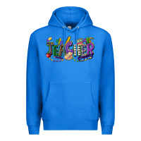 True Royal teacher mardi gras Premium Hoodie - CowGirlArtShop