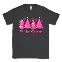 Smoke Tis the Season Pink Trees Classic Tee - CowhideDigitalArt