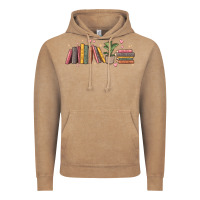 Vintage Coffee book tropes Vintage Hoodie - MaliasSmallBusiness