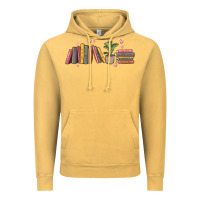 Vintage Mustard book tropes Vintage Hoodie - MaliasSmallBusiness