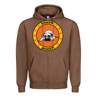 Chestnut Boxer Zipper Hoodie - Bettercallsaul