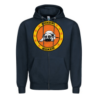 Navy Boxer Zipper Hoodie - Bettercallsaul