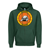 Sports Green Boxer Zipper Hoodie - Bettercallsaul