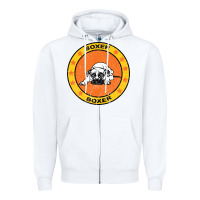 White Boxer Zipper Hoodie - Bettercallsaul