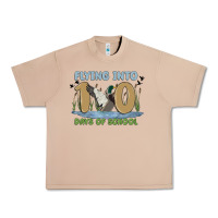 Burro flying into 100 days of school Urban Heavy Tee - MaliasSmallBusiness