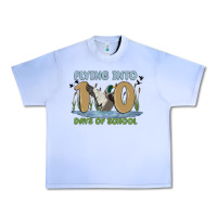 Grape Ice flying into 100 days of school Urban Heavy Tee - MaliasSmallBusiness