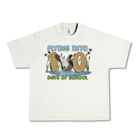 Pistachio flying into 100 days of school Urban Heavy Tee - MaliasSmallBusiness