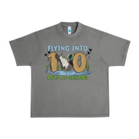 Tornado flying into 100 days of school Urban Heavy Tee - MaliasSmallBusiness