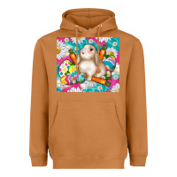 Meerkat easter day rabbit Heavyweight Hoodie - TumblerDesignByShophia