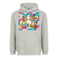 Moon Dust easter day rabbit Heavyweight Hoodie - TumblerDesignByShophia