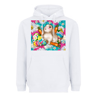 White easter day rabbit Heavyweight Hoodie - TumblerDesignByShophia
