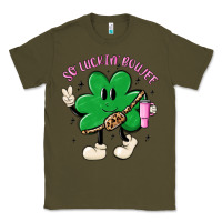Army Green so luckin boujee Classic Tee - MaliasSmallBusiness